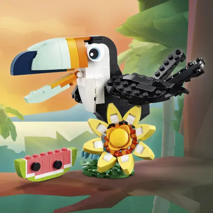 Lego Creator 3w1- Dzikie zwierzęta: Tropikalny tukan