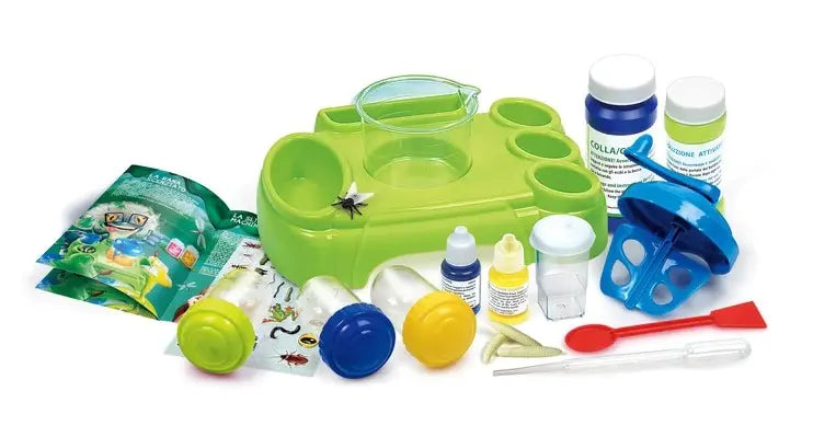Naukowa zabawa laboratorium slime