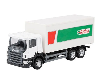 Model ciężarówka 1:64 scania castrol