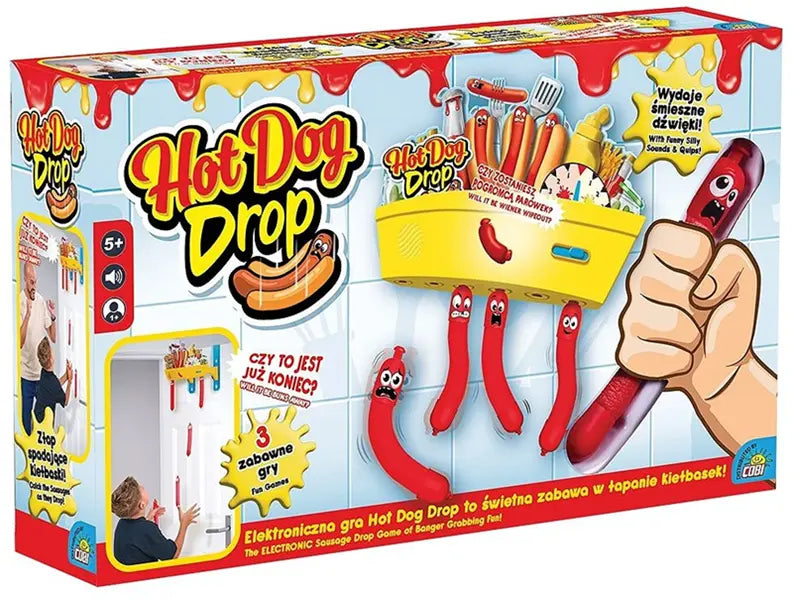 Gra Hot Dog Drop, Spadające kiełbaski