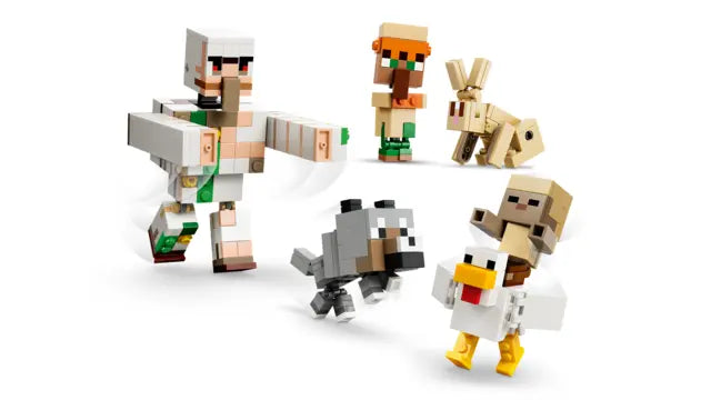 Lego Minecraft - Atak kurzego jeźdźca na pustyni