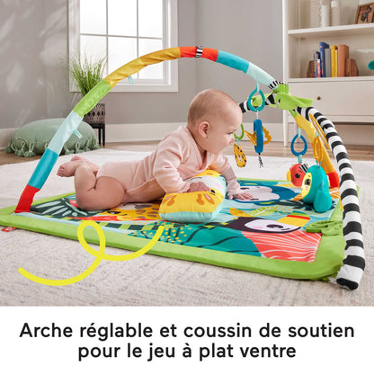 Fisher-price mata edukacyjna 3w1 las tropikalny