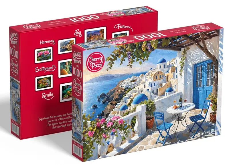 Puzzle 1000 Cherrypazzi Santorini Blues