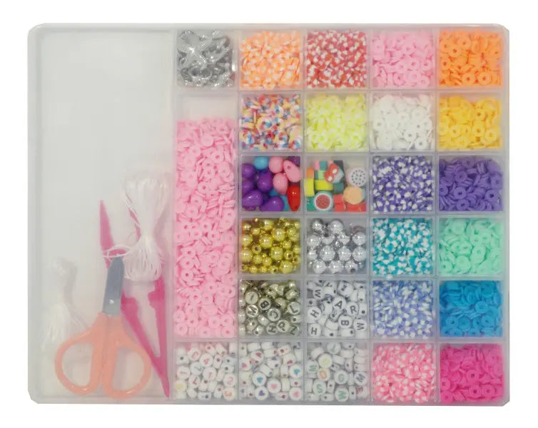 Koraliki w etui z przegródkami G8584 09682