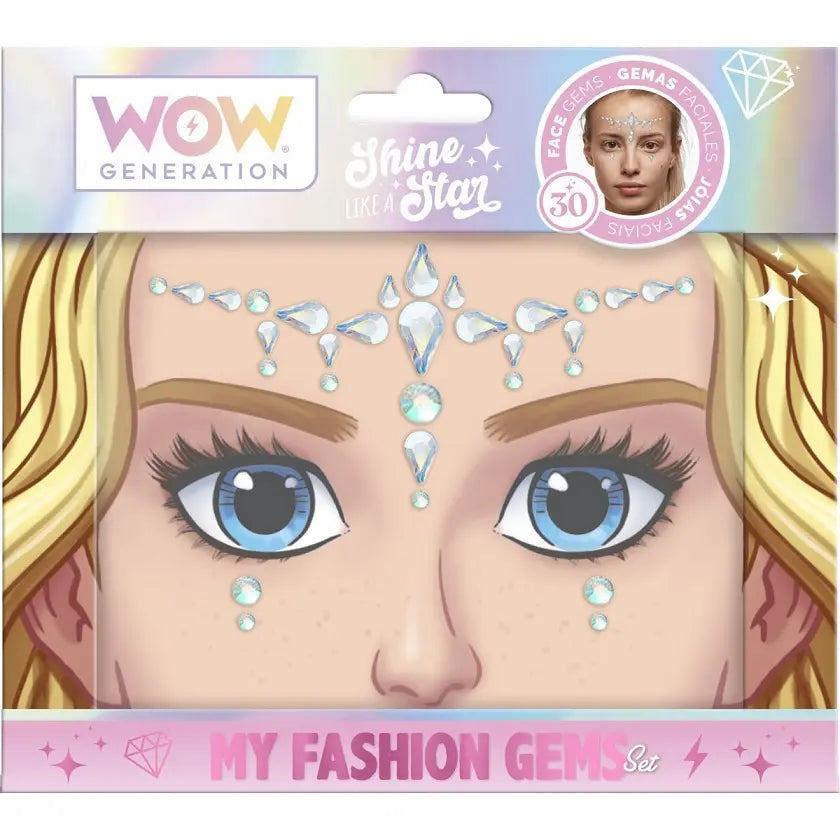 WoW Generation zestaw do ozdabiania twarzy, 3 wzory