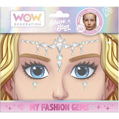 WoW Generation zestaw do ozdabiania twarzy, 3 wzory
