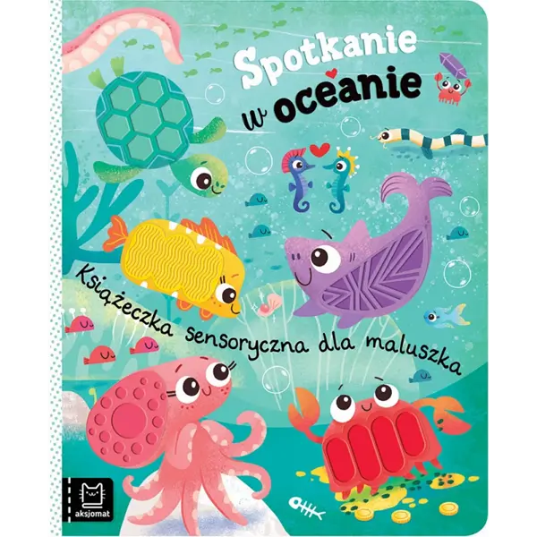 Książeczka sensoryczna dla maluszka - Spotkanie w oceanie