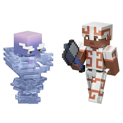 Minecraft Trudne próby 3 figurki + akcesoria
