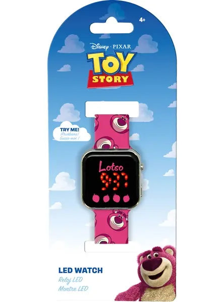 ToyStory Lotso zegarek LED