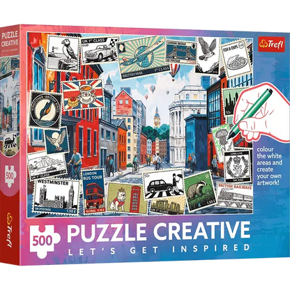 Puzzle 500 el. Creative - Pozdrowienia z Londynu