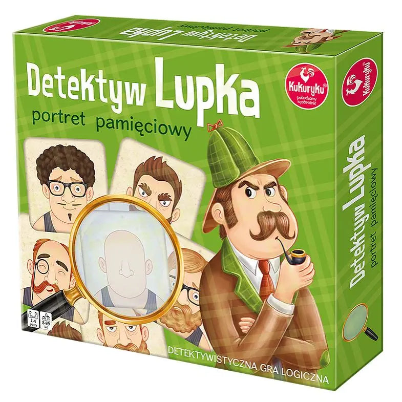 Detektyw Lupka - portret pamięciowy