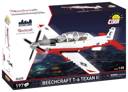 Klocki samolot cywilny beechcraft t-6 197 elementy