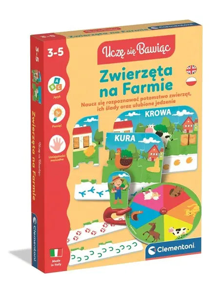 Uczę się bawiąc! Zwierzęta na farmie