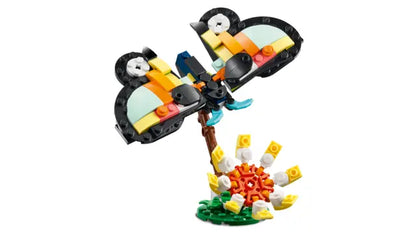 Lego Creator 3w1- Dzikie zwierzęta: Tropikalny tukan