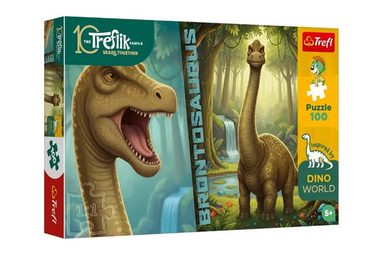 PUZZLE 100 InspiredByDinoWorld Brontosaurus 16583