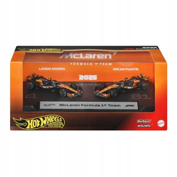 Hot Wheels Premium, Formuła 1 McLaren Team 2-pak