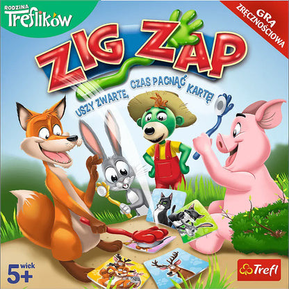 GRA Zig Zap Rodzina Treflików