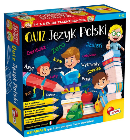 Lisciani i am a genius quiz język polski