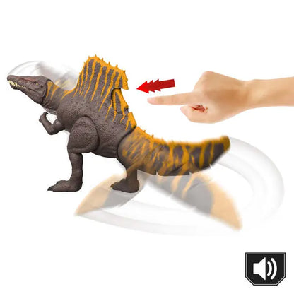 Jurassic world spinozaur podwodny atak
