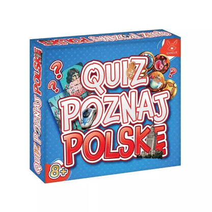 Gra edukacyjna quiz poznaj polskę