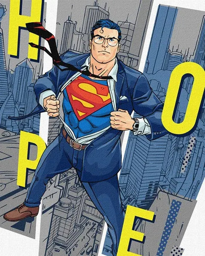 Malow.po num.40x50 WB Superman Nad. 88227