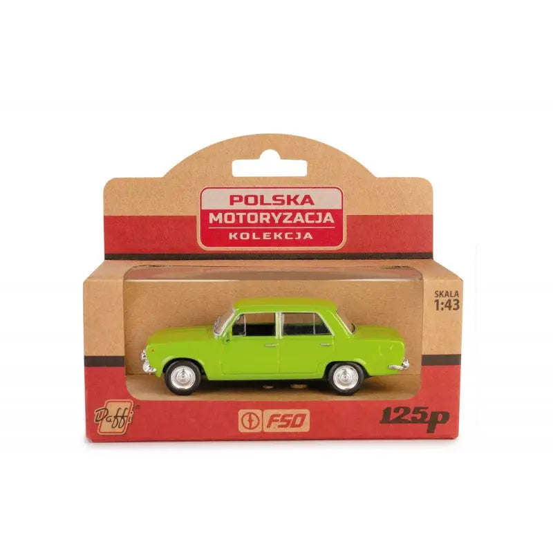 Model prl fiat 125p zielony