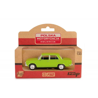 Model prl fiat 125p zielony