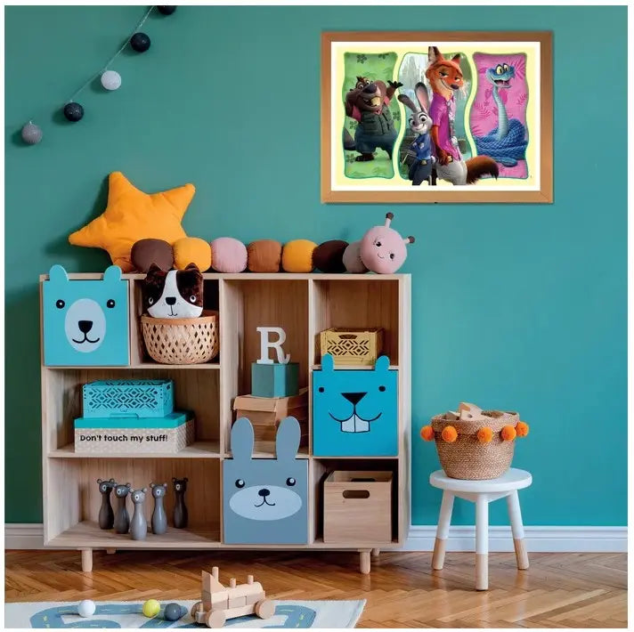 Puzzle 104 elementy SuperKolor Zootopia 2