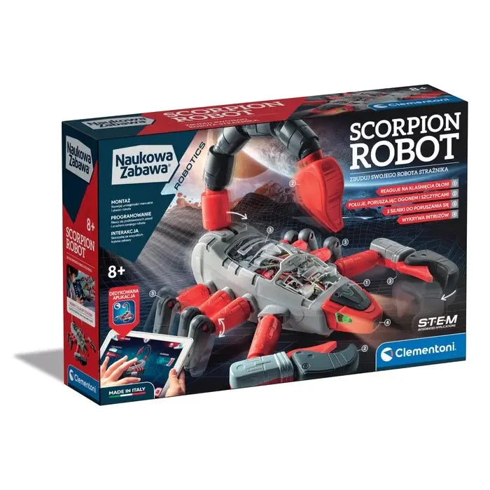 Naukowa zabawa mecha skorpion robot