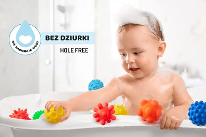Piłeczki sensoryczne 8szt bez dziurki