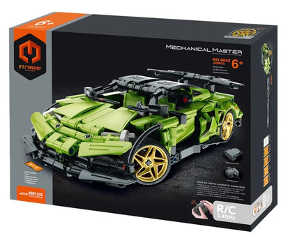 Klocki iM.Master RC wyścigówka lime 429 elementów