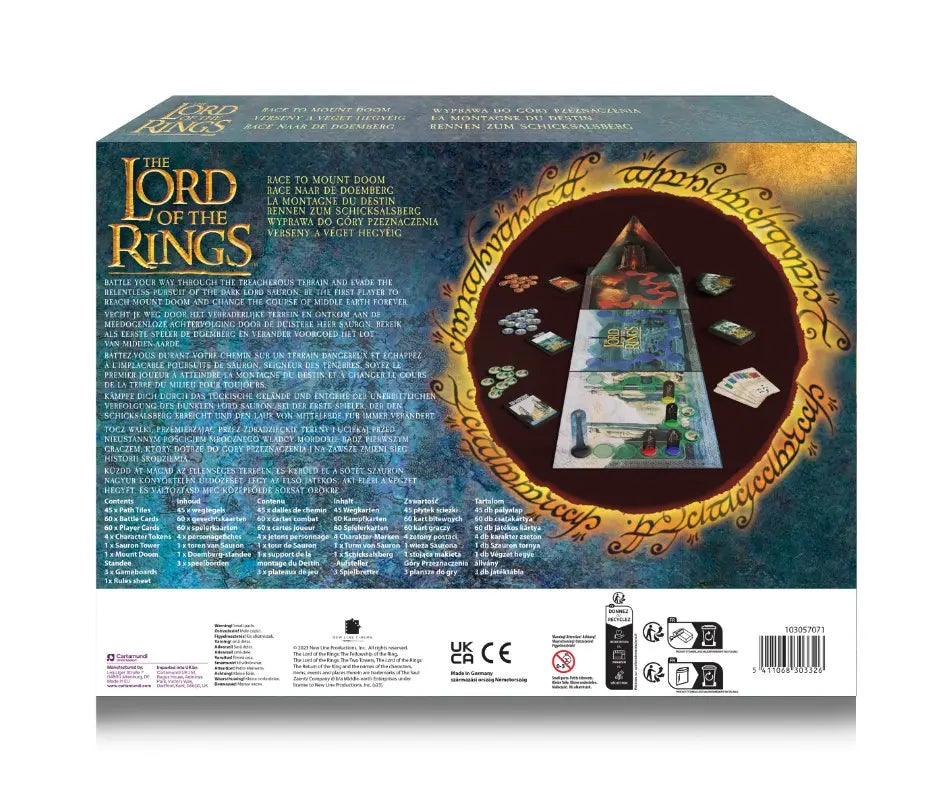 Gra lord of the rings wyścig do góry przeznaczenia