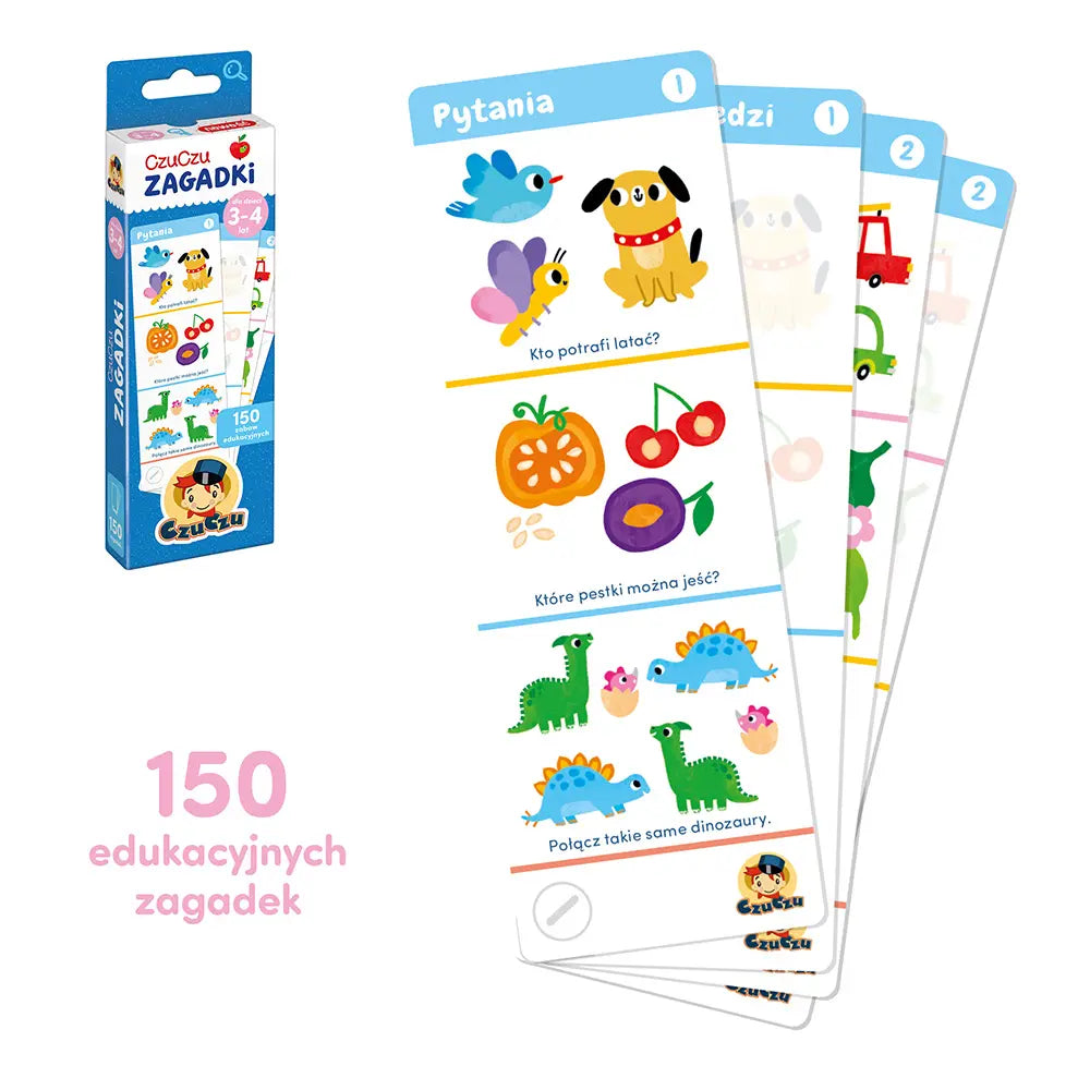 CzuCzu Zagadki dla dzieci 3-4 lata 62688