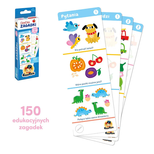 CzuCzu Zagadki dla dzieci 3-4 lata 62688