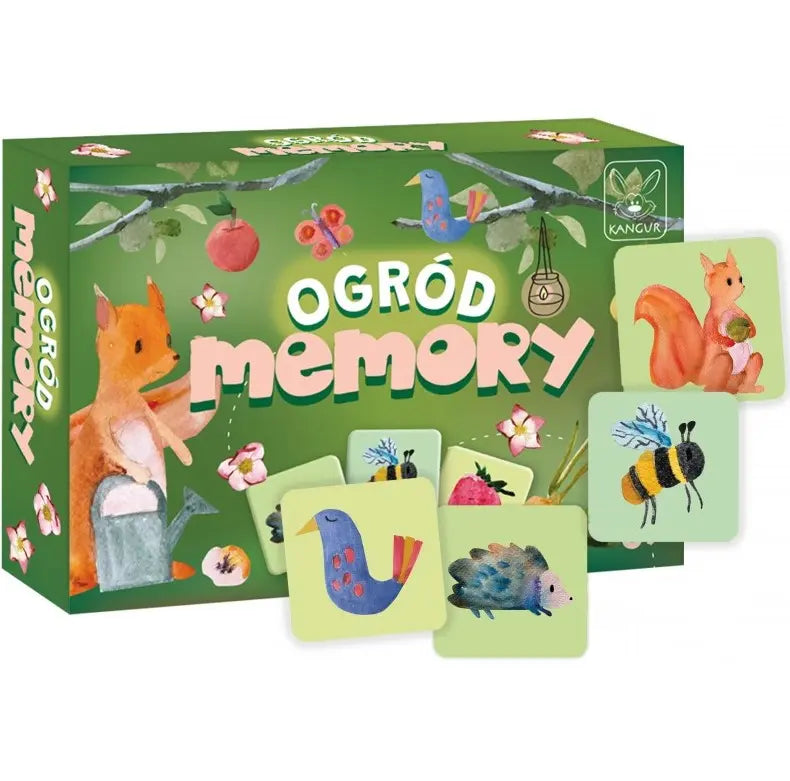 Gra memory ogród