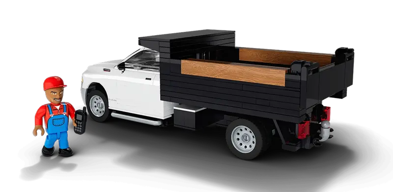 Klocki - RAM 3500 Dump Truck, 296 el.