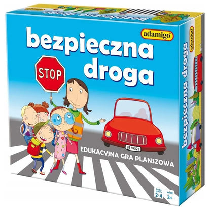 Bezpieczna droga - gra planszowa edukacyjna