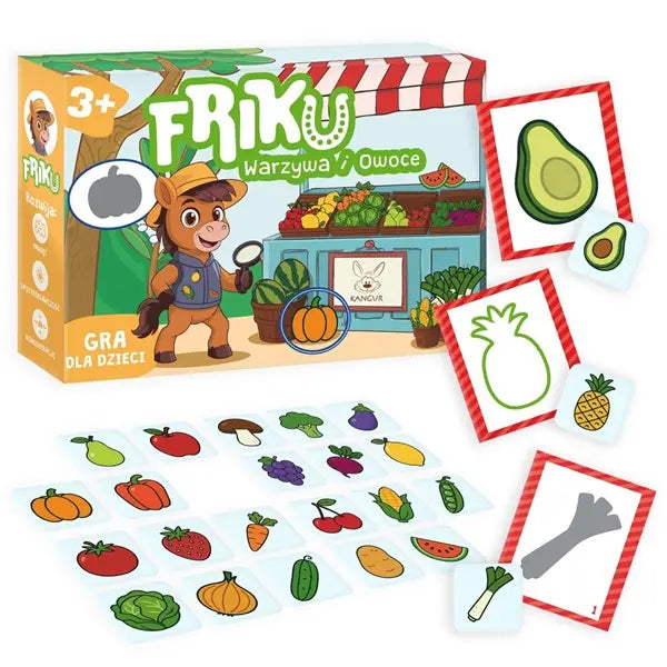 Gra Friku - Warzywa i owoce