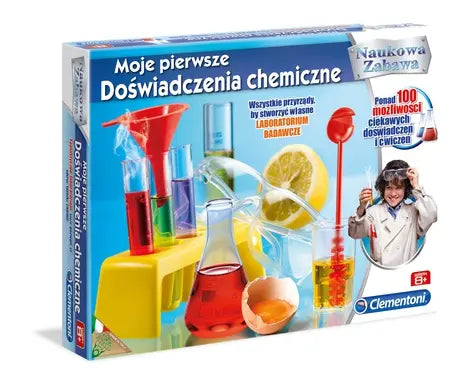 Naukowa zabawa moje pierwsze doświadczenia chemiczne