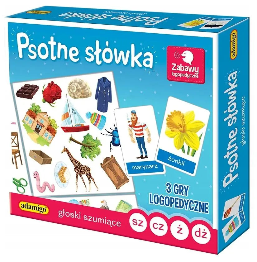 Psotne słówka - głoski szumiące
