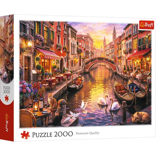 Puzzle 2000 el. Romantyczna Wenecja