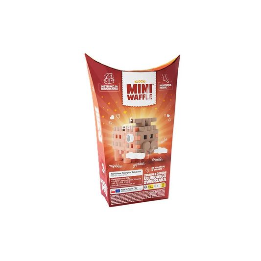 Klocki wafle mini pocket pets dzik