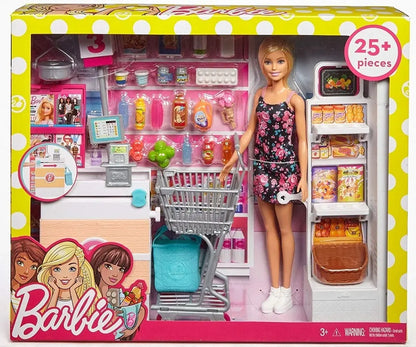 Barbie supermarket zestaw z lalką FRP01 /3