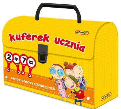 Kuferek ucznia - zestaw pomocy edukacyjnych 7141