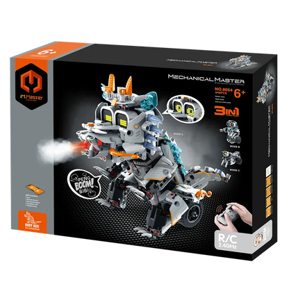 Immaster rc inteligentny robot programujący 3w1 408 elementów