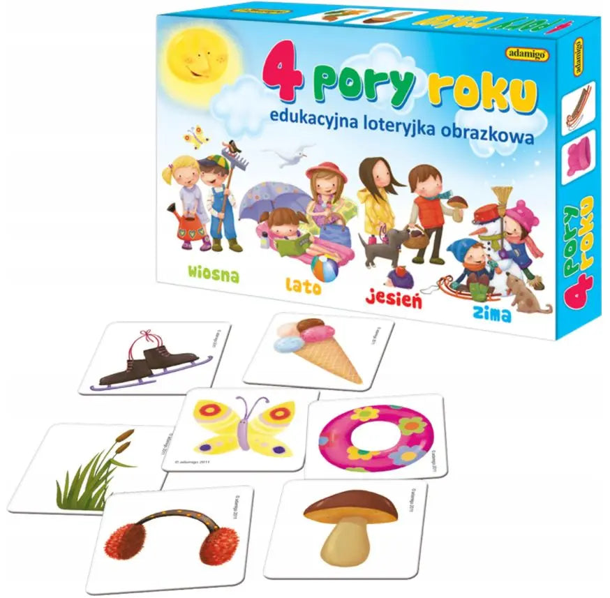 4 pory roku zestaw edukacyjny