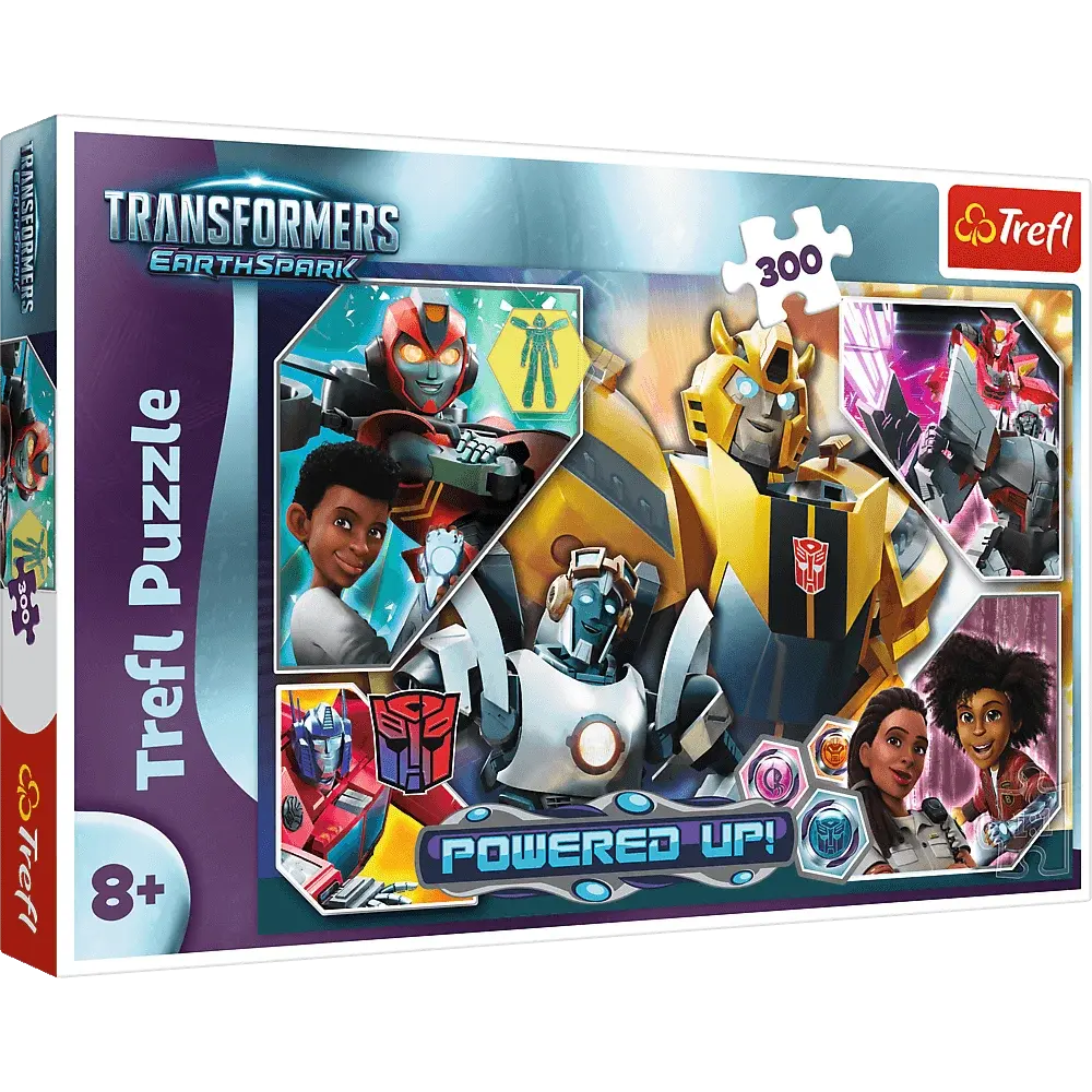 Puzzle 300 elementów W świecie Transformersów