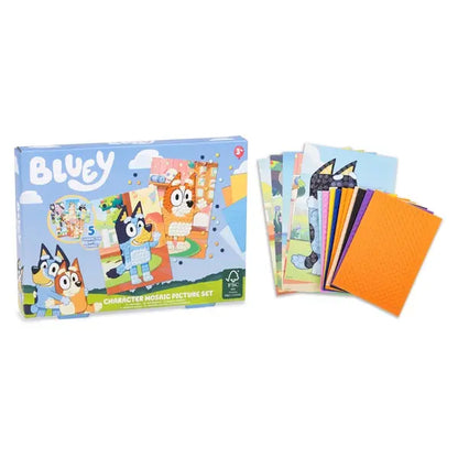 Bluey zestaw do tworzenia mozaiki z naklejkami