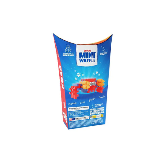 Klocki wafle mini pocket pets krab