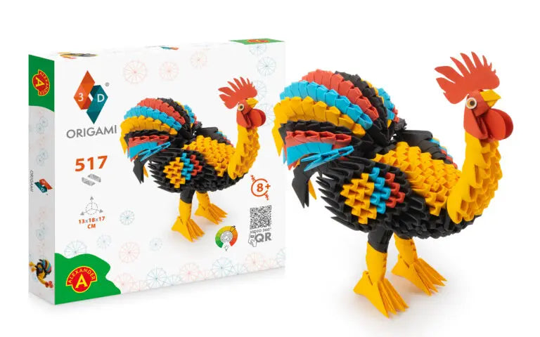 Origami 3d kogut